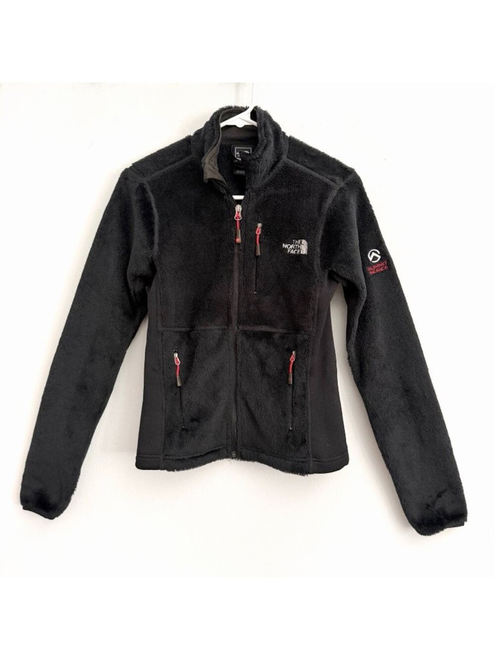 The North Face Black Summit Series Polartec Sherpa Fleece Zip Jacket Women’s XS